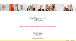 Desktop Screenshot of familien-notruf-muenchen.de