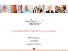 Tablet Screenshot of familien-notruf-muenchen.de